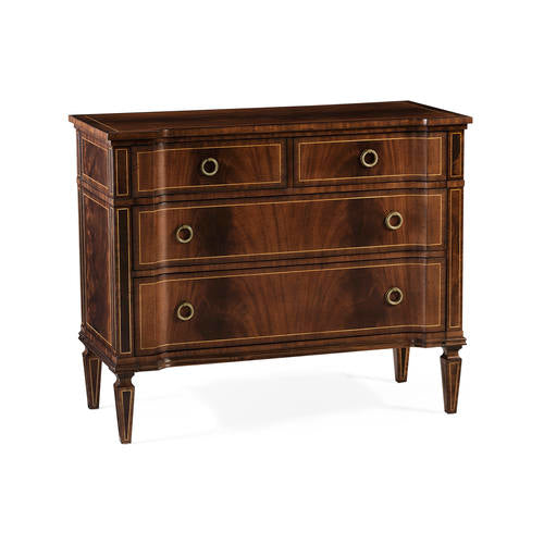 Regency Mahogany Reverse Breakfront Chest – Bedroom by Jonathan Charles | Sutter & Vale