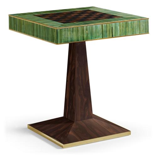 Verdure Straw Game Table – Accent Tables by Jonathan Charles | Sutter & Vale