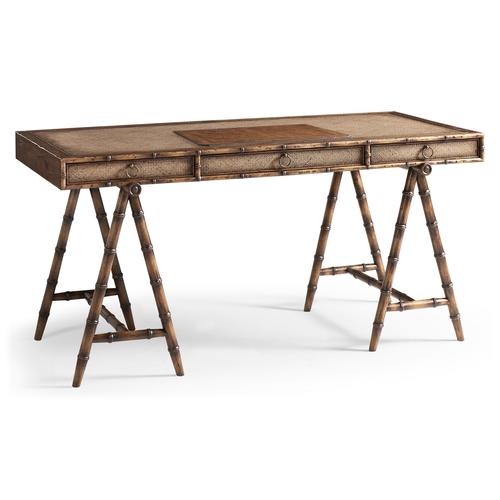 Palm Court Bamboo Writing Desk – Home Office by Jonathan Charles | Sutter & Vale