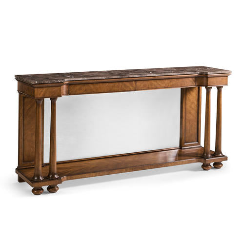 Hattie Mirrored Console Table – Living Room by Jonathan Charles | Sutter & Vale