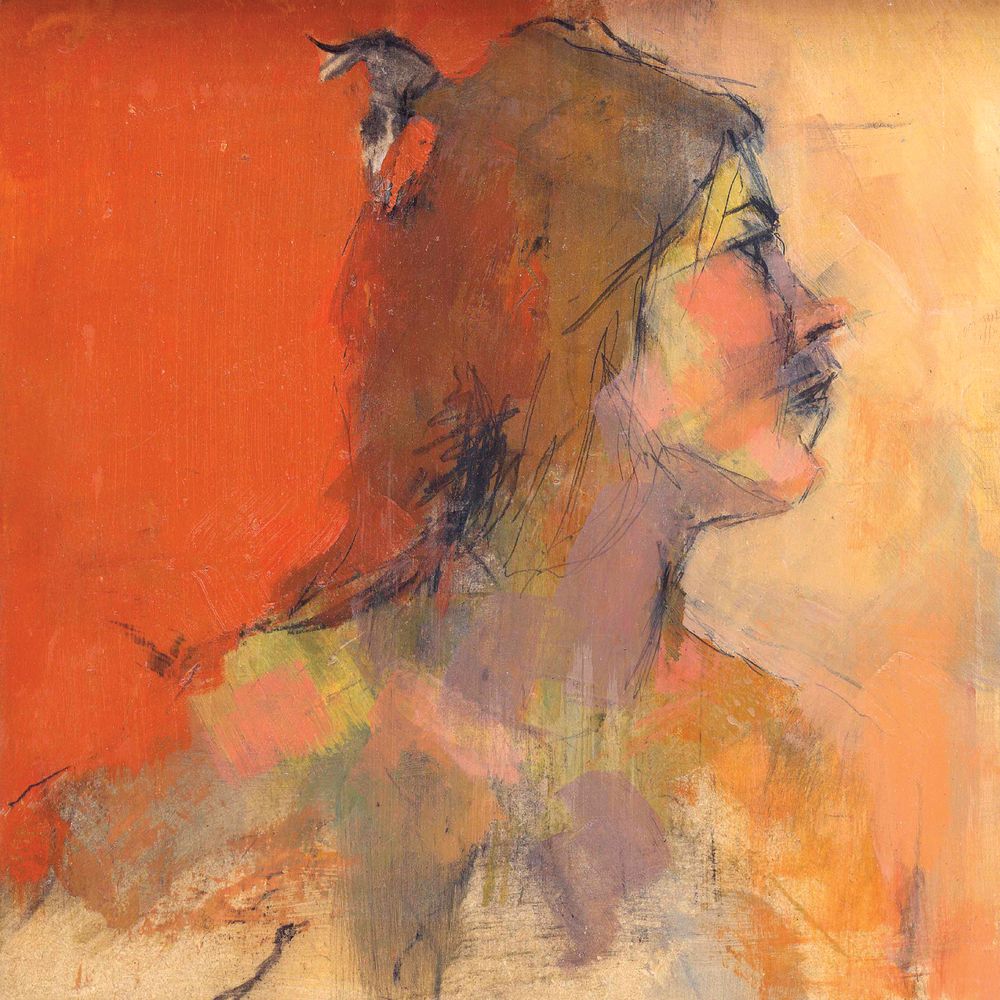 Girl in Orange 1 — artwork