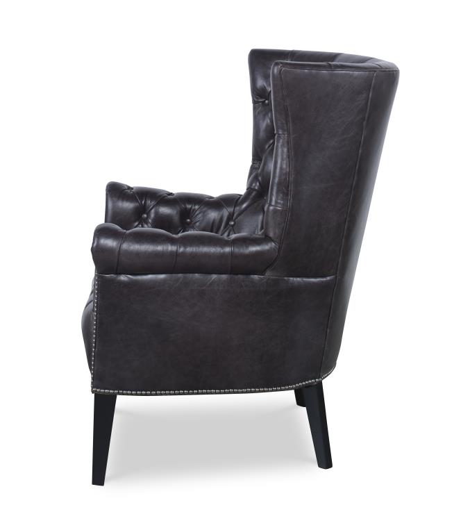 Empress Tufted Wing Chair – Tall Back & Wing Chair by Century Furniture | Sutter & Vale