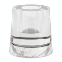 Optic Candleholder/Vase - Marble