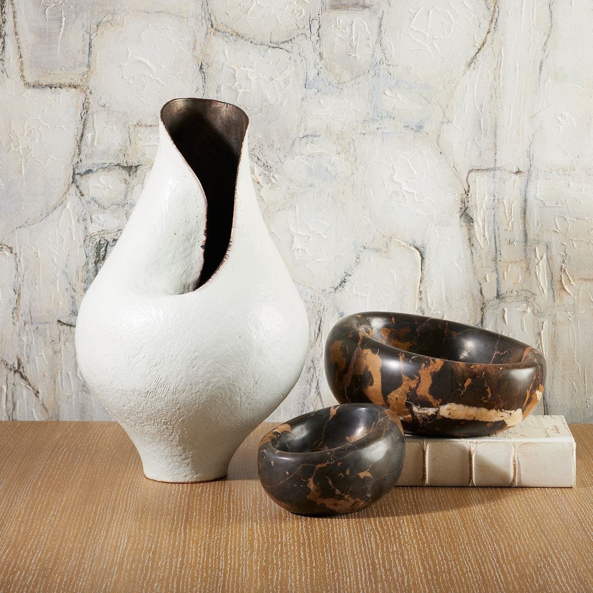 Swaddle Bowls - Michelangelo Marble, S/2