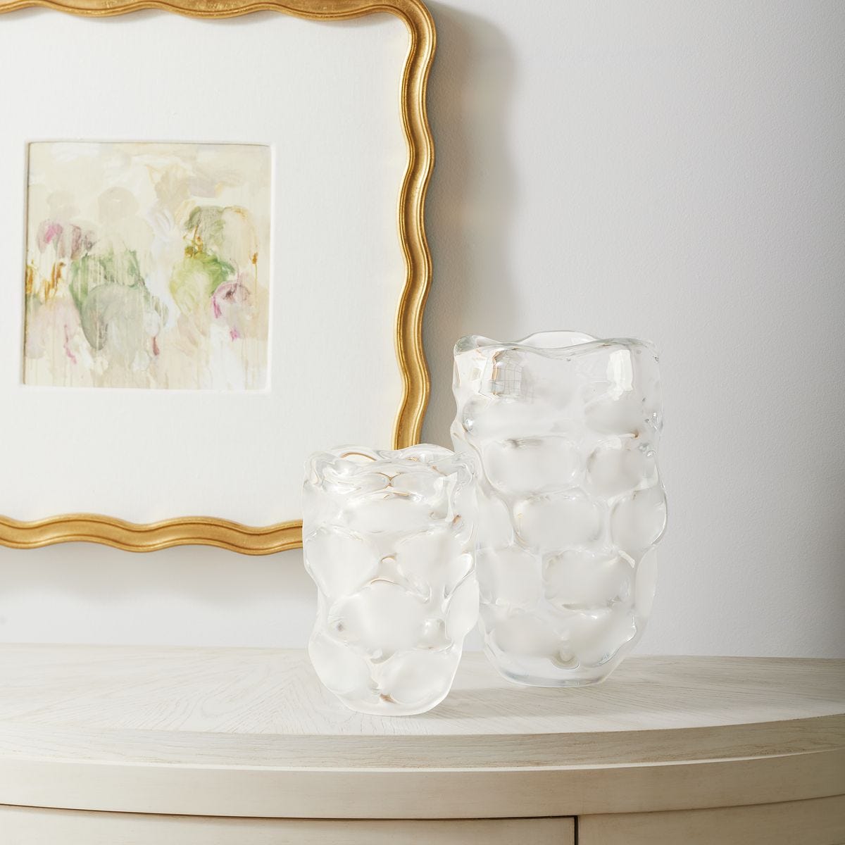 Dimple Vases, S/2