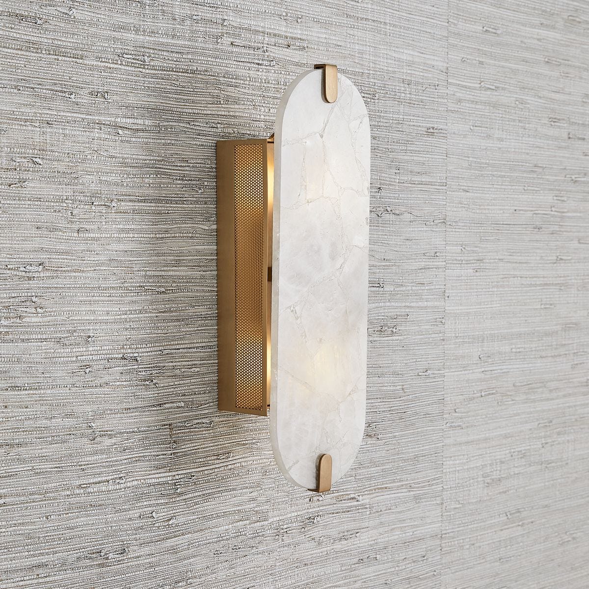 Lustrous, 2 Lt Sconce - Crystal