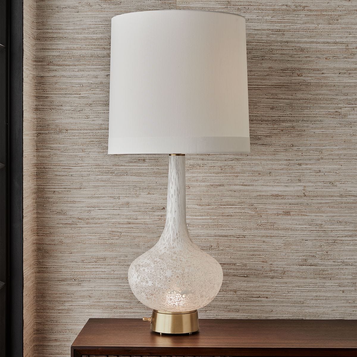 Swan in Flight Table Lamp