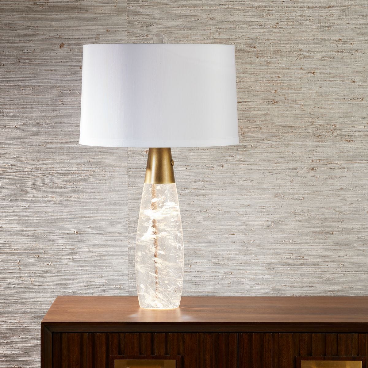 Snow Glow Table Lamp