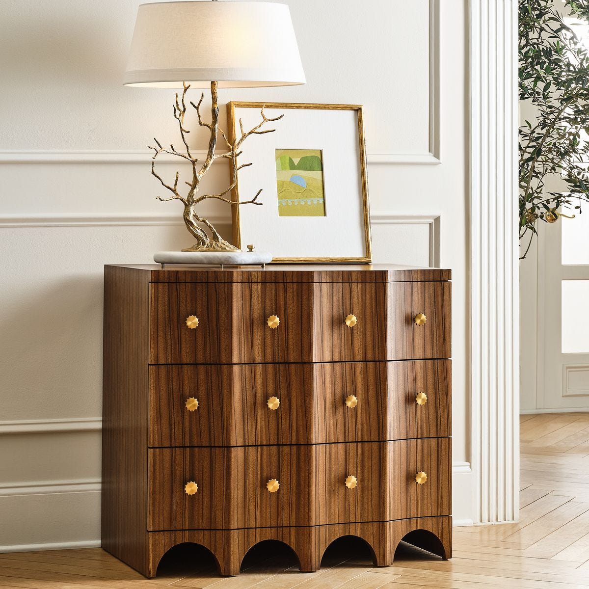 Grand Flute 3 Drawer Chest