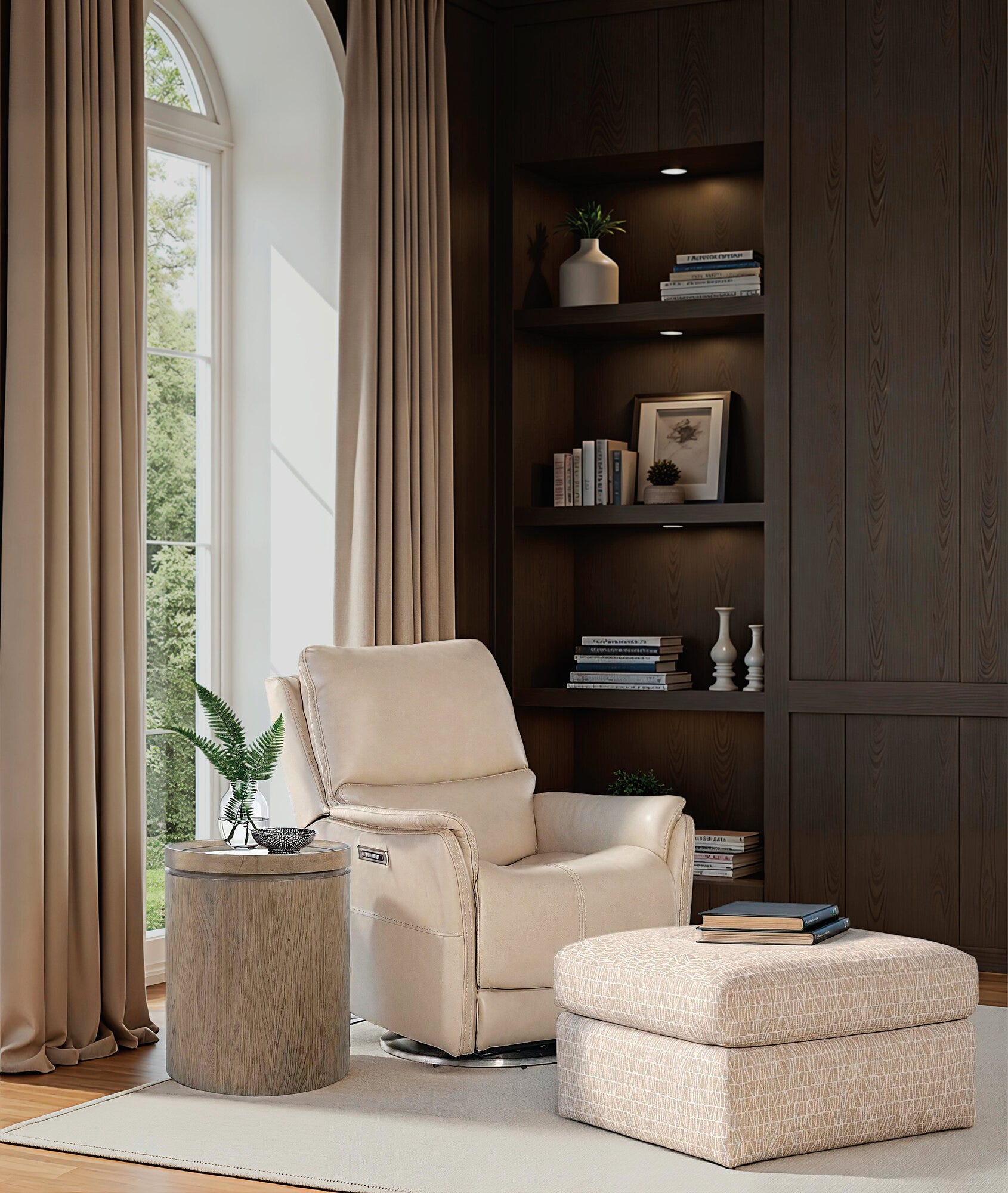 Soiree Zero Gravity Swivel with Power Headrest & Lumbar