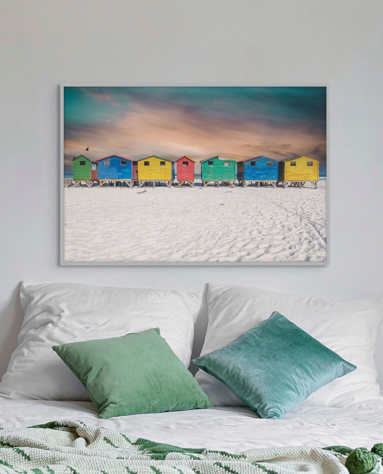 Cape Town Beach Huts 1 closeup