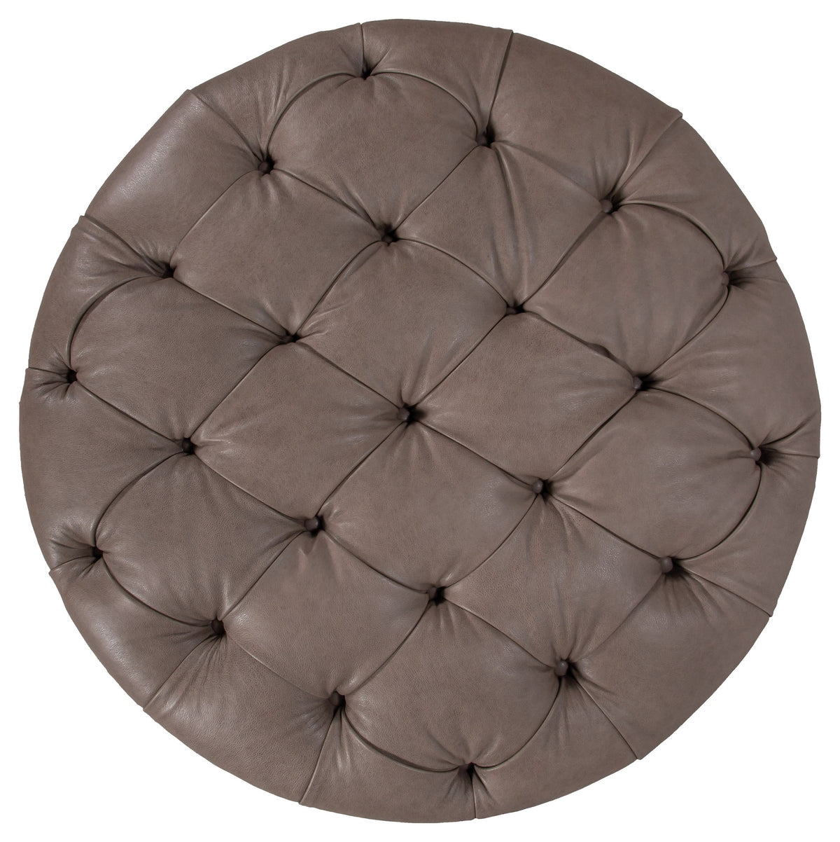 Hand Tufted Round Ottoman (RTDA-36) - Fairfield Chair