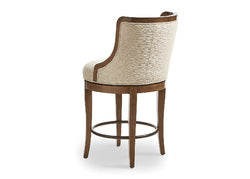 Corbin Wood Back Memory Swivel