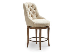 Corbin Wood Back Memory Swivel