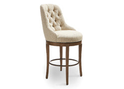 Corbin Wood Back Memory Swivel