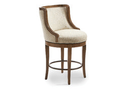 Corbin Wood Back Memory Swivel