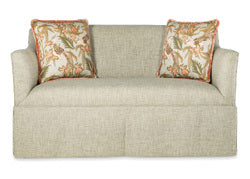 Colleen Skirted Settee
