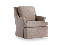 Cagney Skirted Ottoman
