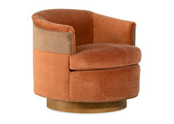 Oliva Metal Base Swivel Chair