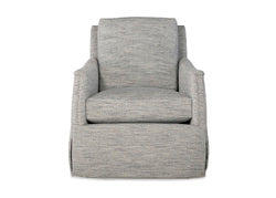 Bizzy Skirted Swivel Chair