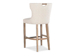 Gia Wood Handle Bar Stool
