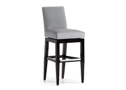 Mann Tufted Memory Swivel Bar Stool