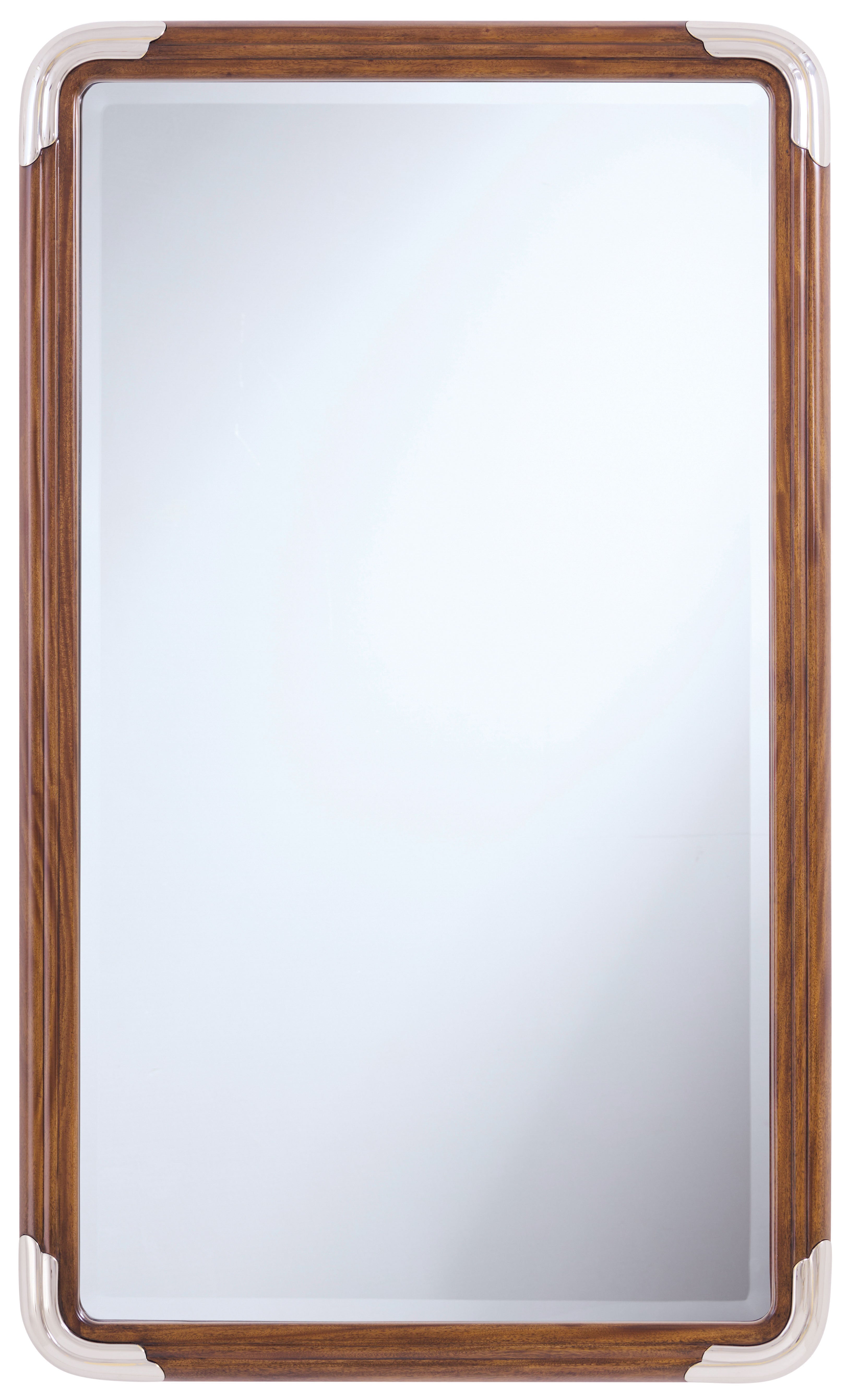 Dorchester Mirror in VCF1833_Mayfair_MCF494_Antique_White_Brass / Solid Wood, Brass, Mirror - Theodore Alexander
