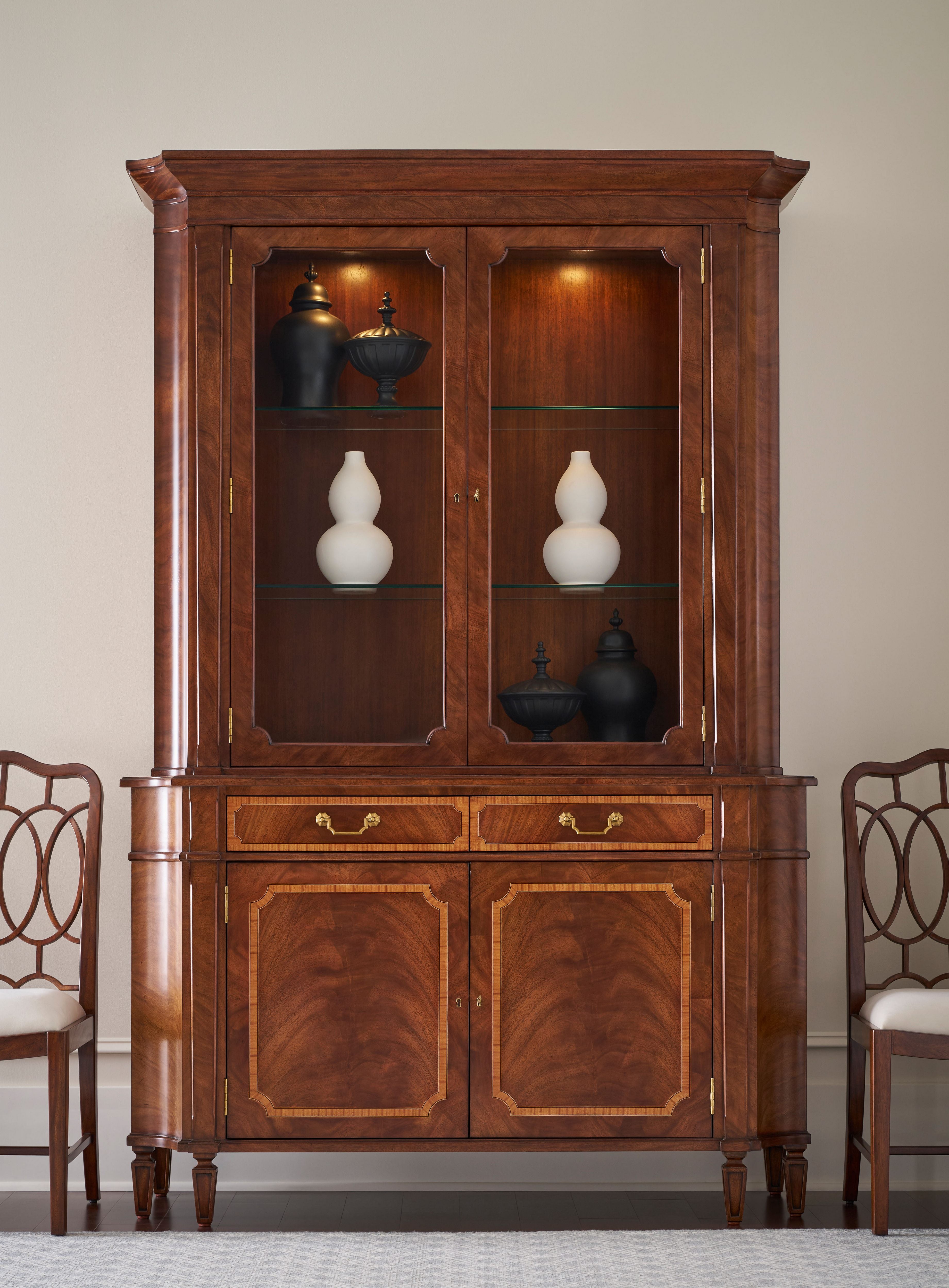 Sloane Display Cabinet – Bookcases & Etageres by Theodore Alexander | Sutter & Vale