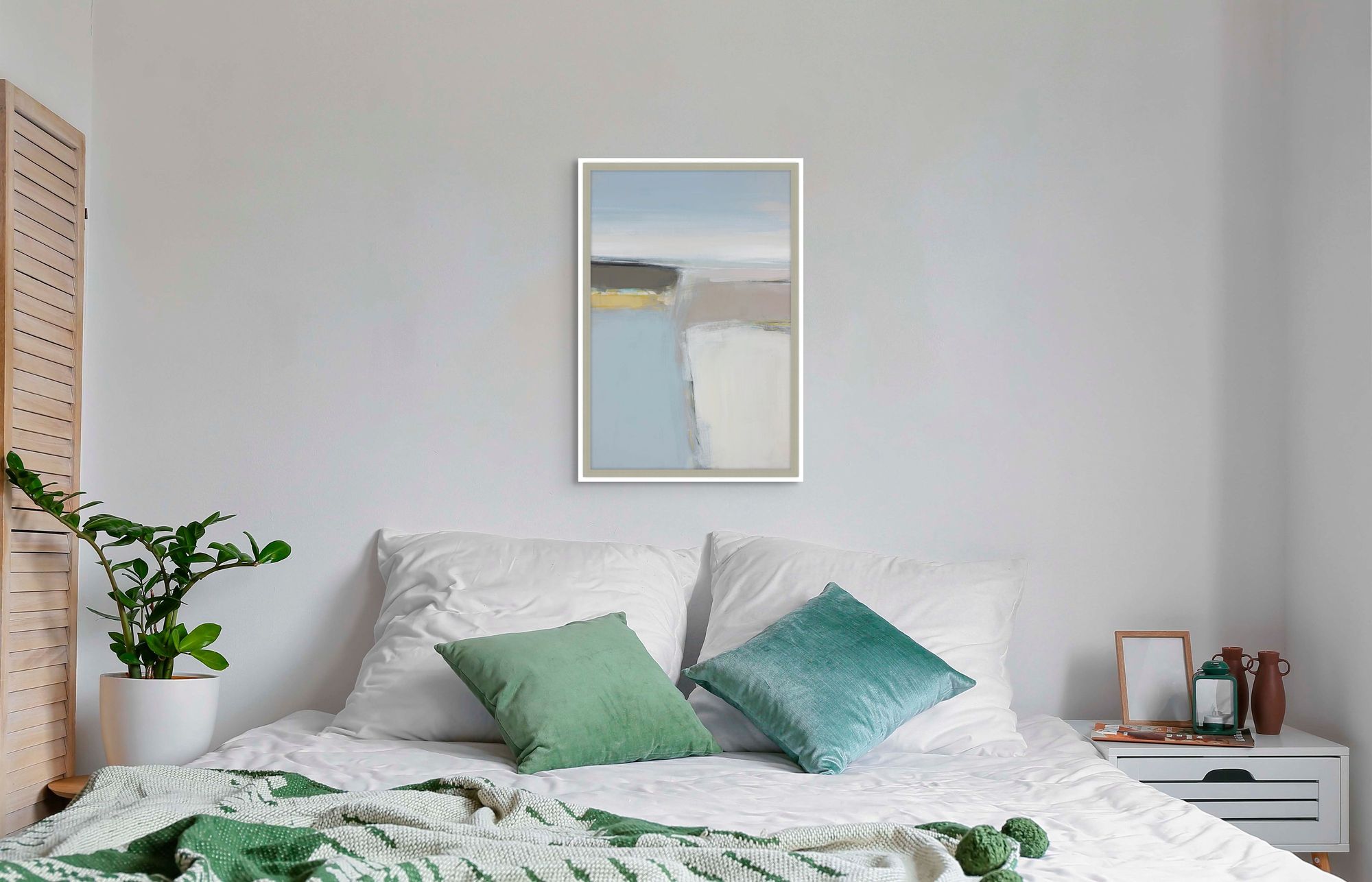 Transcending Hues 2 in a room