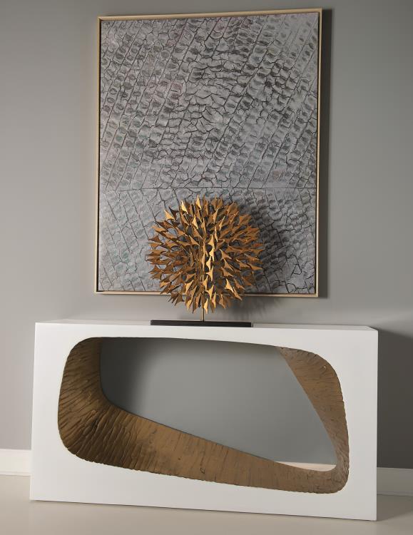 Kelly Console Table - Cream – Consoles by Century Furniture | Sutter & Vale