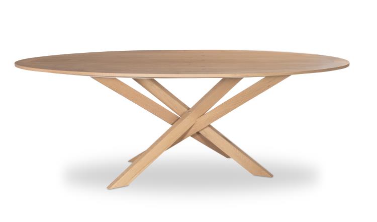 Open Sky Oval Dining Table - Natural – Dining Tables by Century Furniture | Sutter & Vale