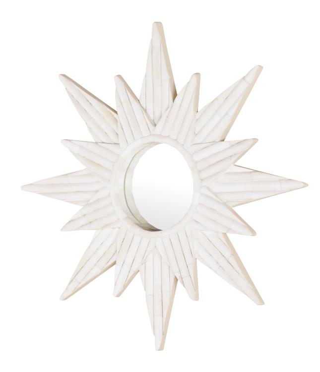 Sunburst Bone Mirror – Mirrors by Century Furniture | Sutter & Vale