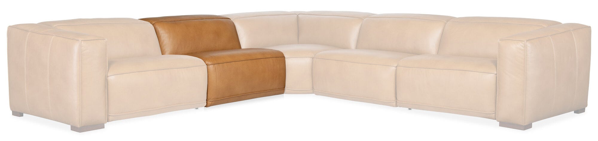 Fresco Armless Chair and Half w/Power Headrest