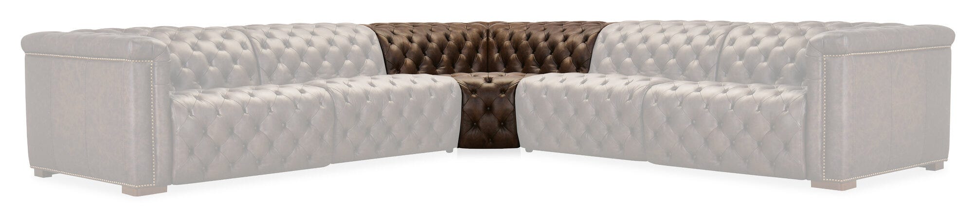Savion Deux Corner with Power Headrests