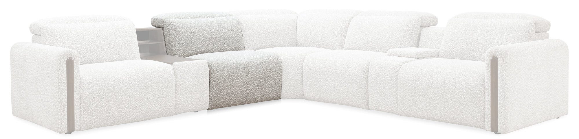 Anaheim Armless Recliner with Power Headrest