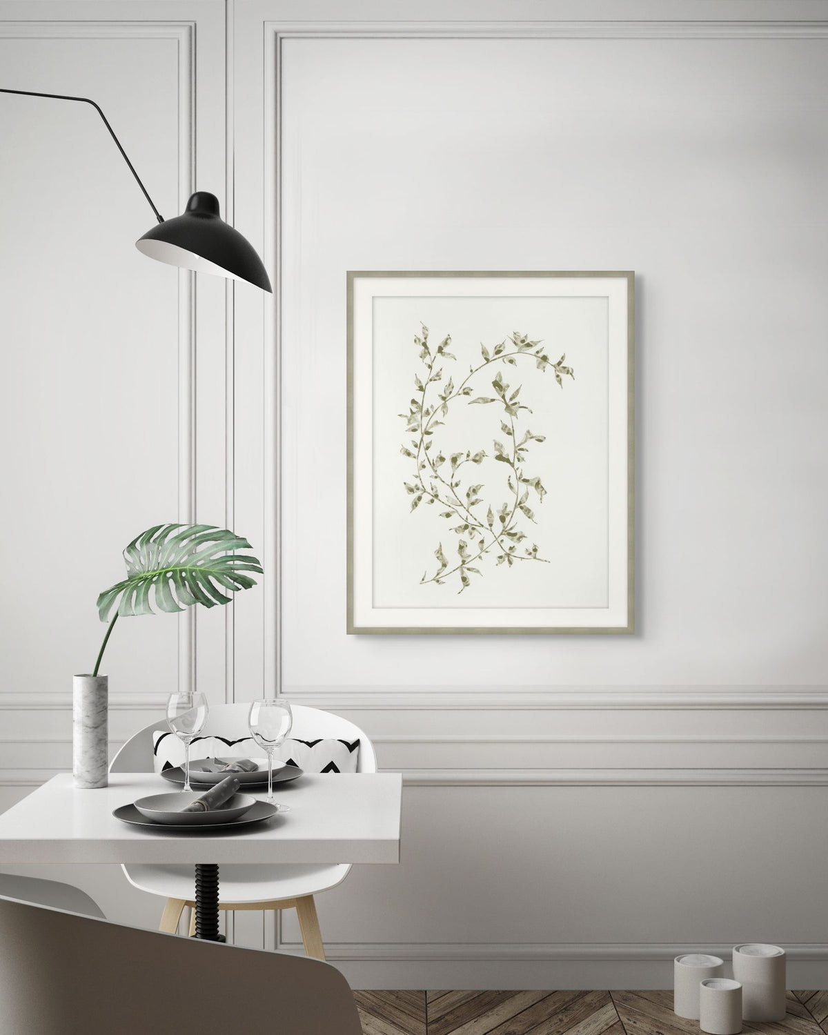 Leafy Vines 5 in a room