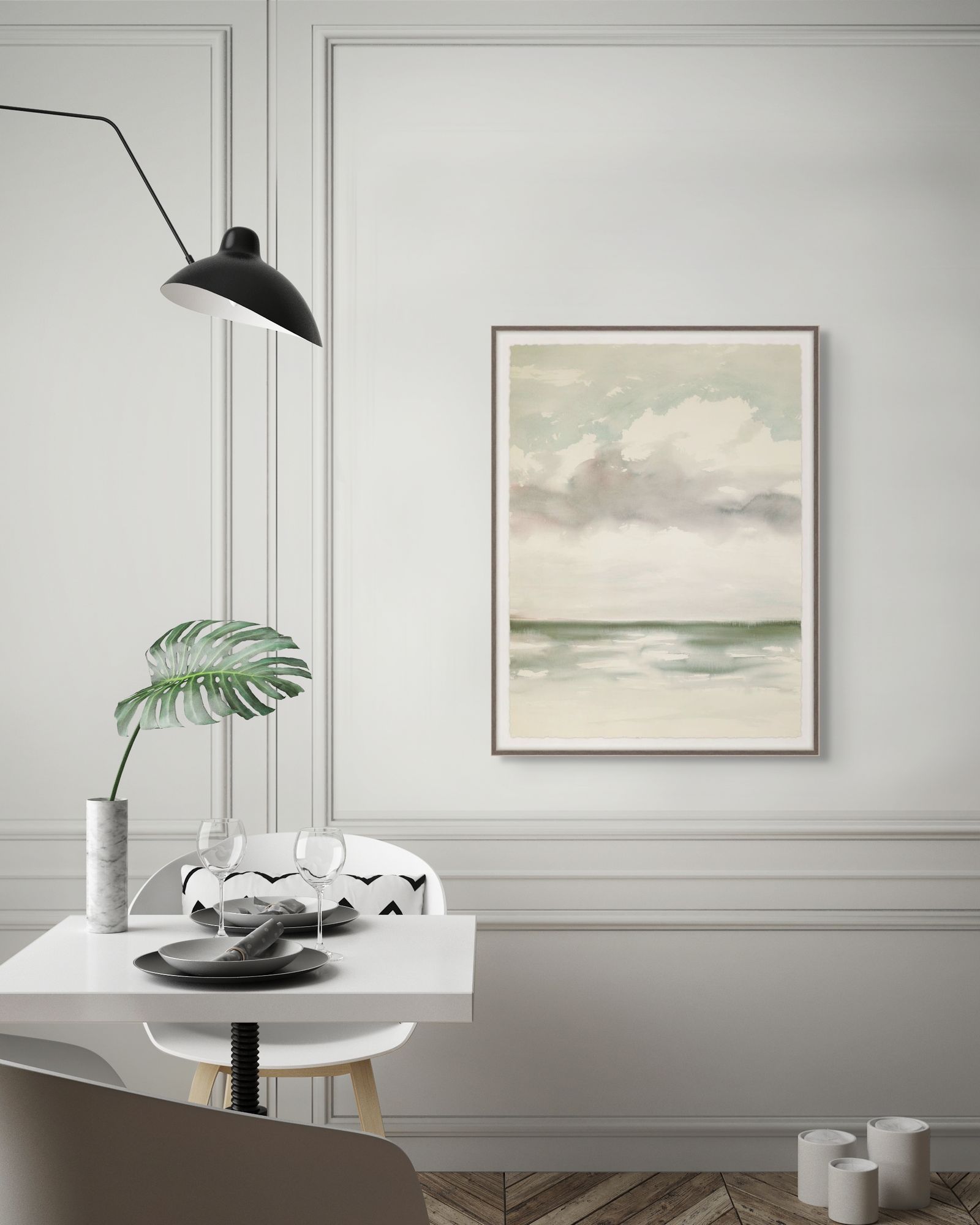 Sea Breeze Green 2 in a room