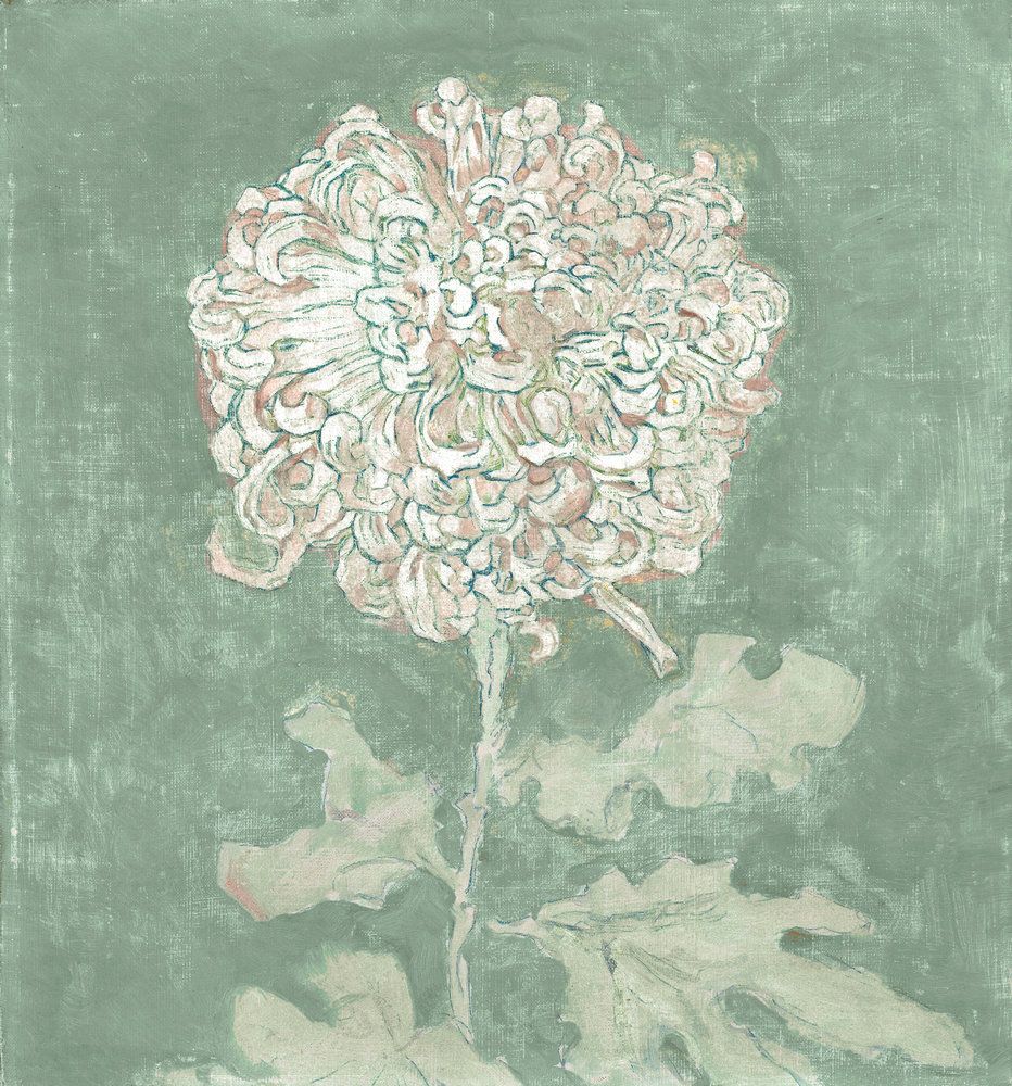 Sage & Sunset Flora 1 artwork