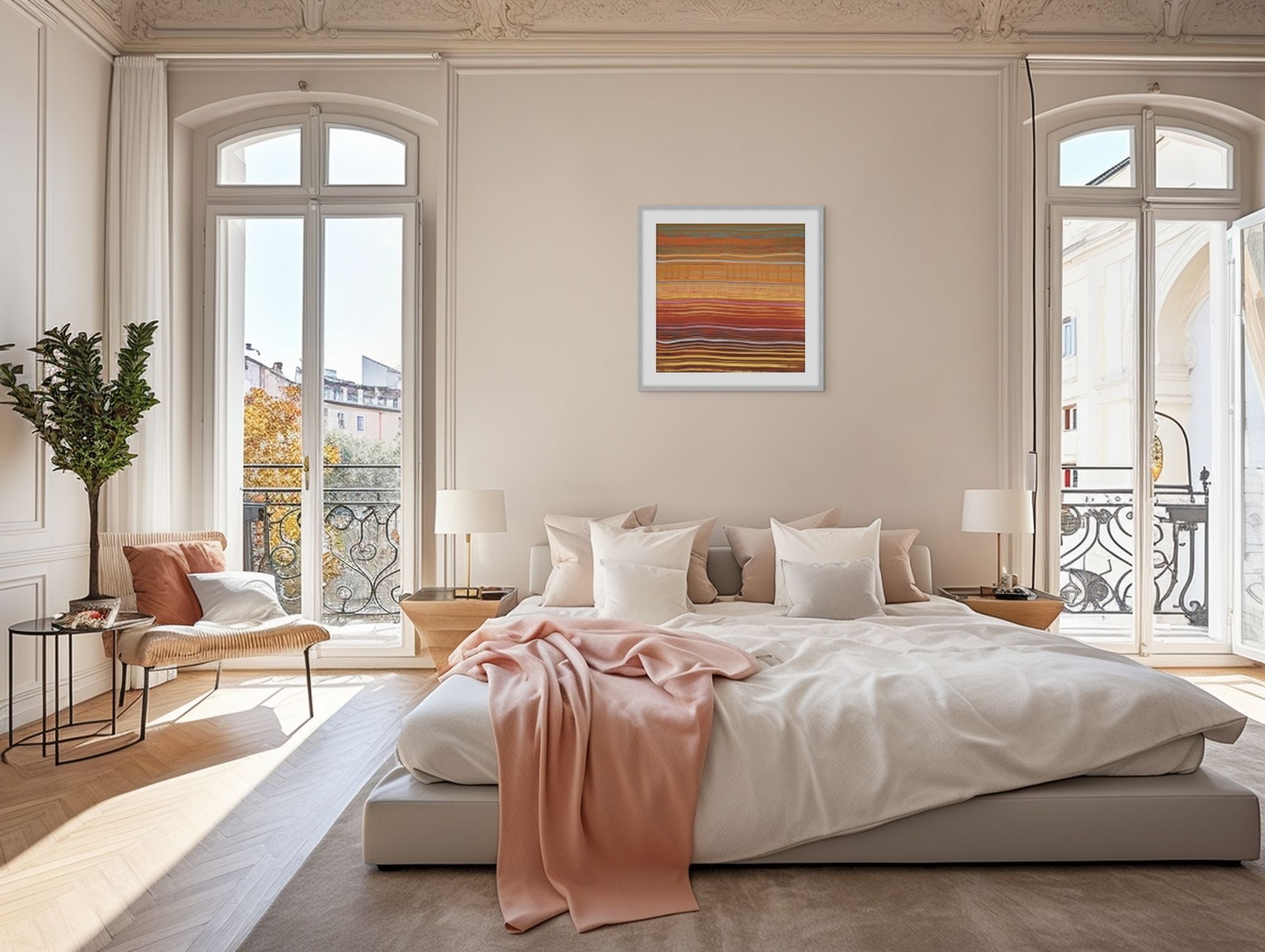 A Linear Arrangement 4 in a room
