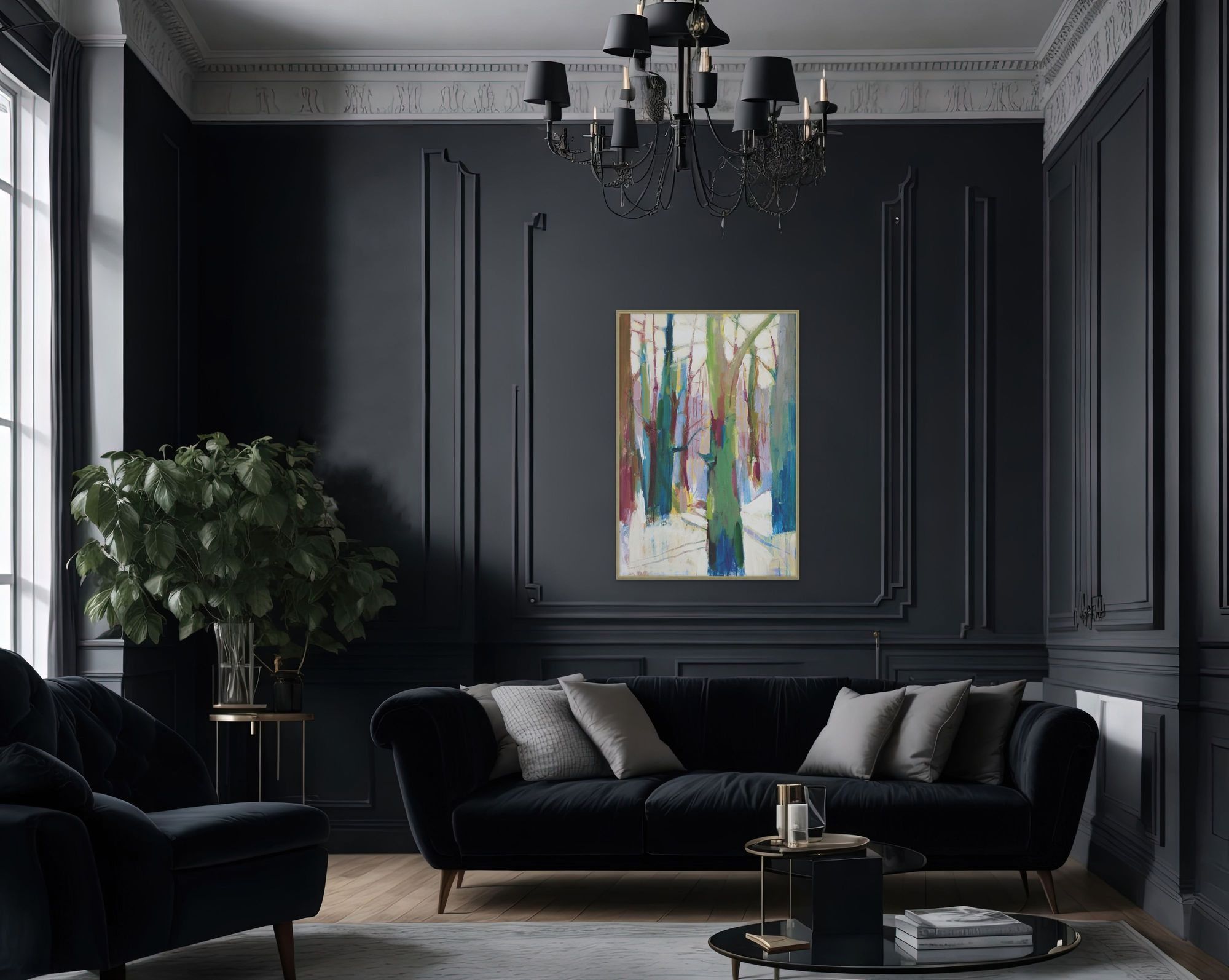 The Season Brings Color 2 in a room
