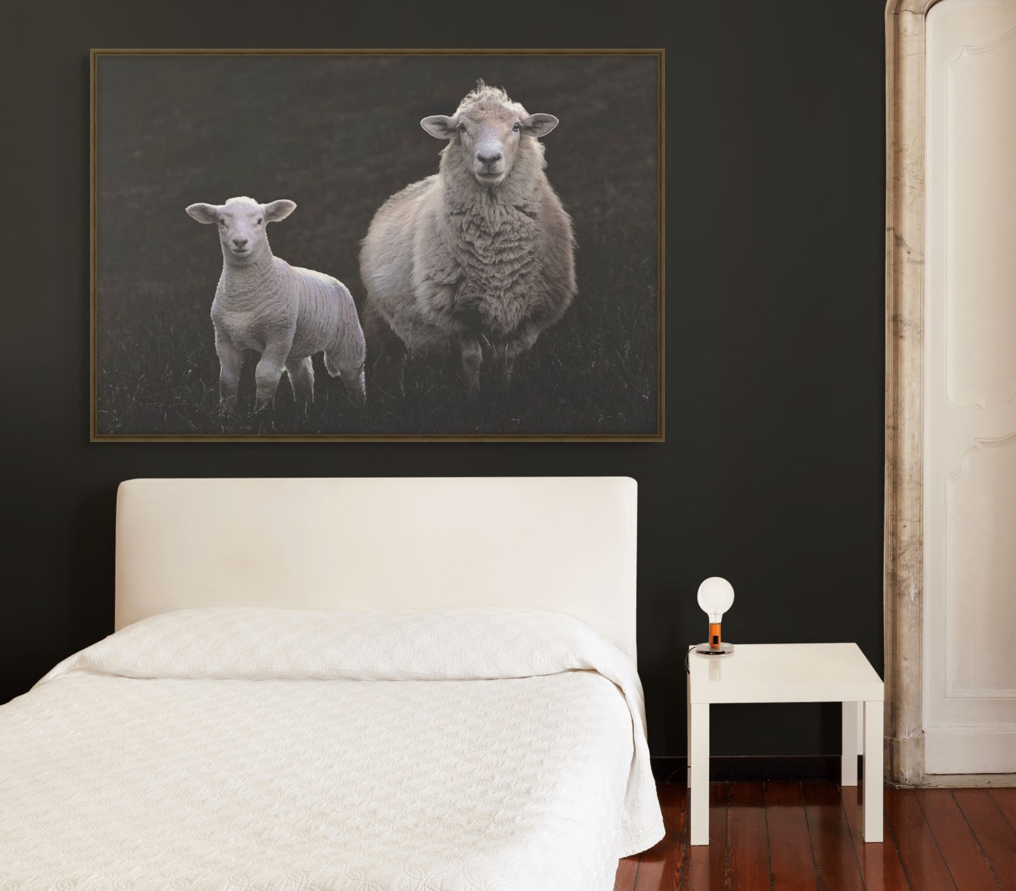 Counting Sheep 1 closeup