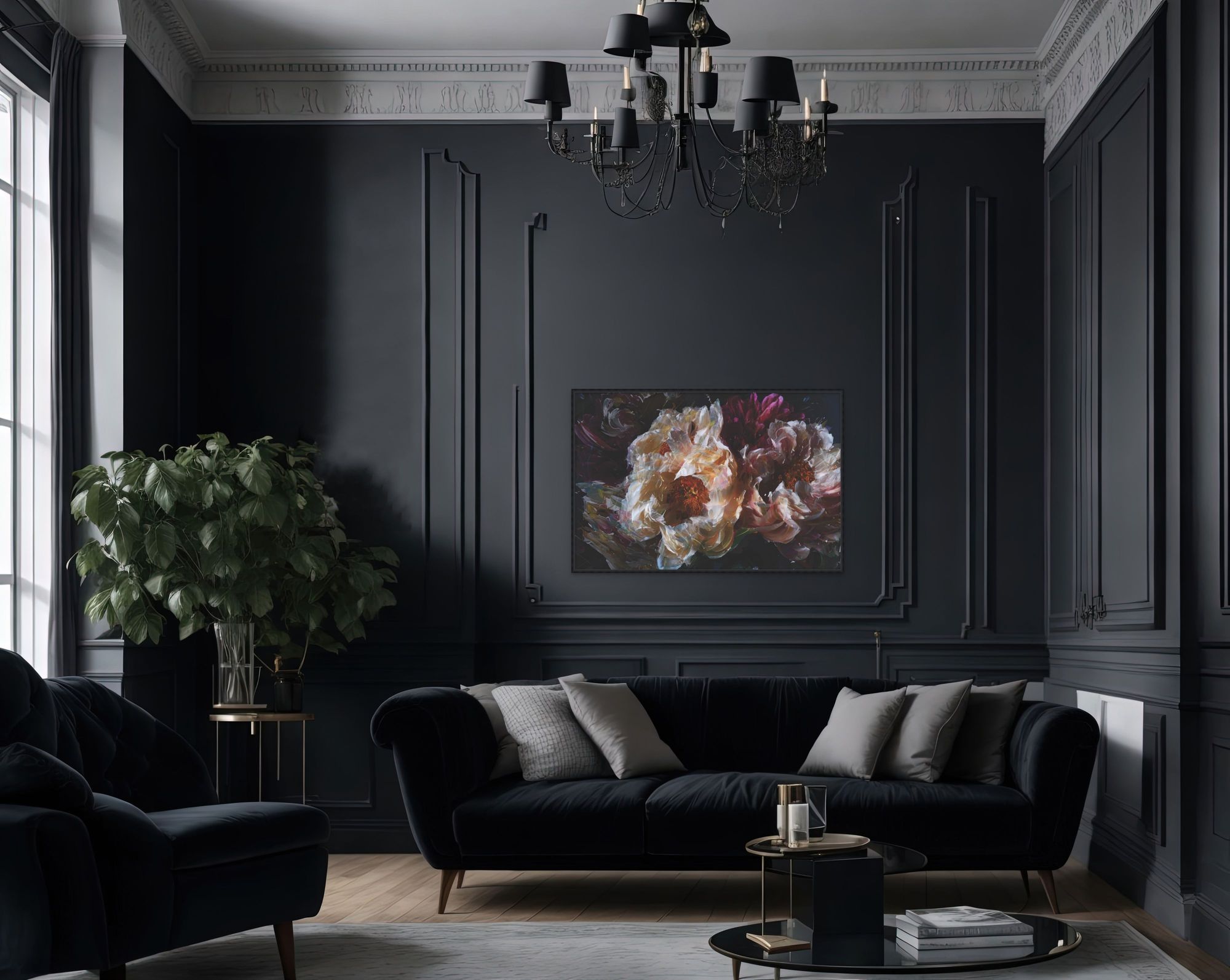 Splendid Bloom 1 in a room