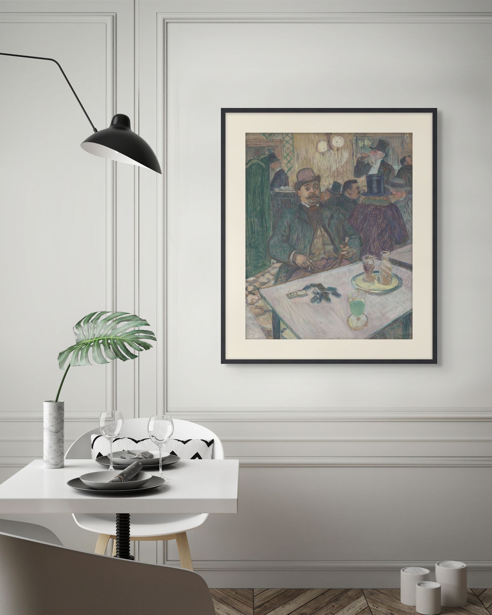 Aperitif 1 in a room