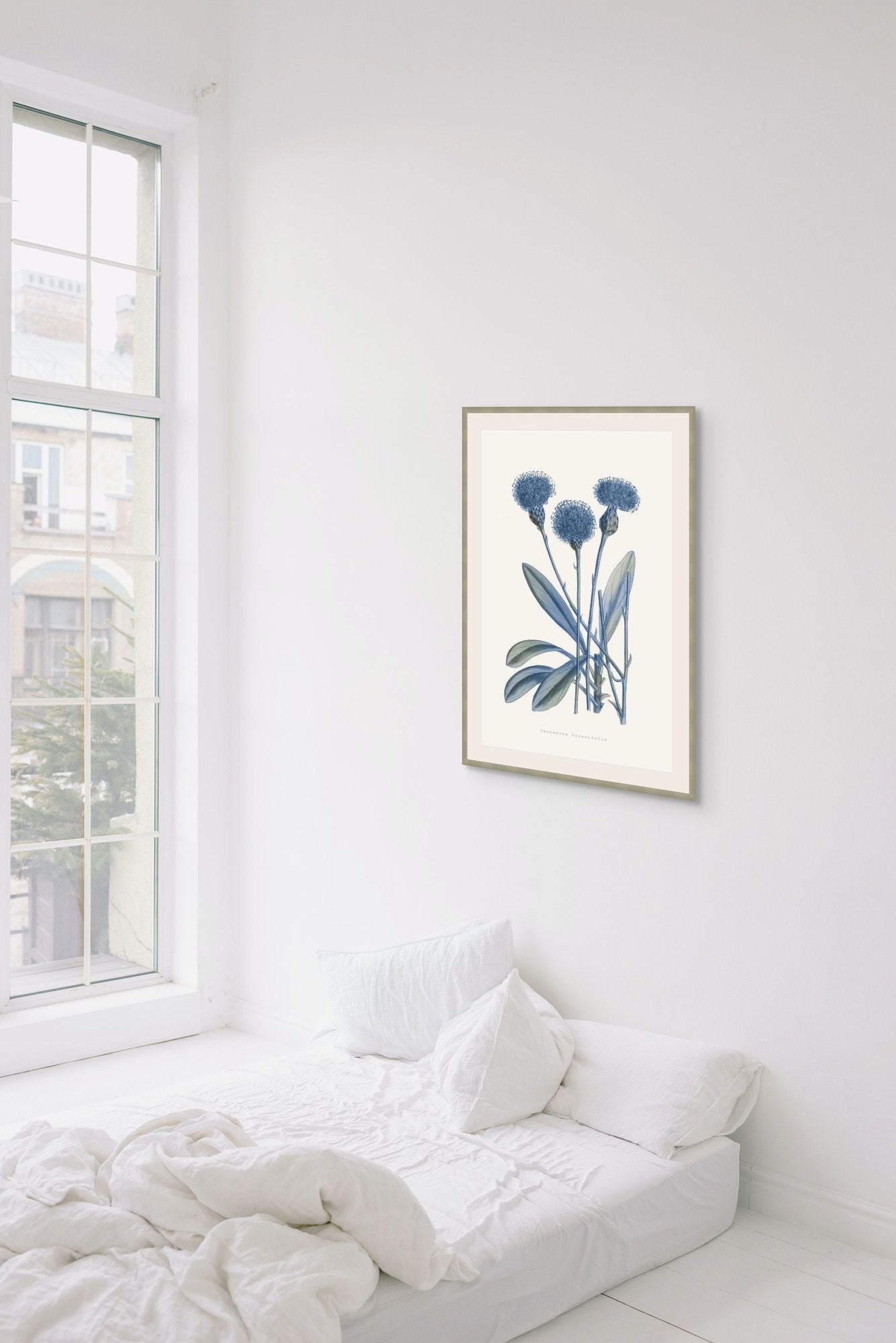 Bouquet Blue 1 in a room