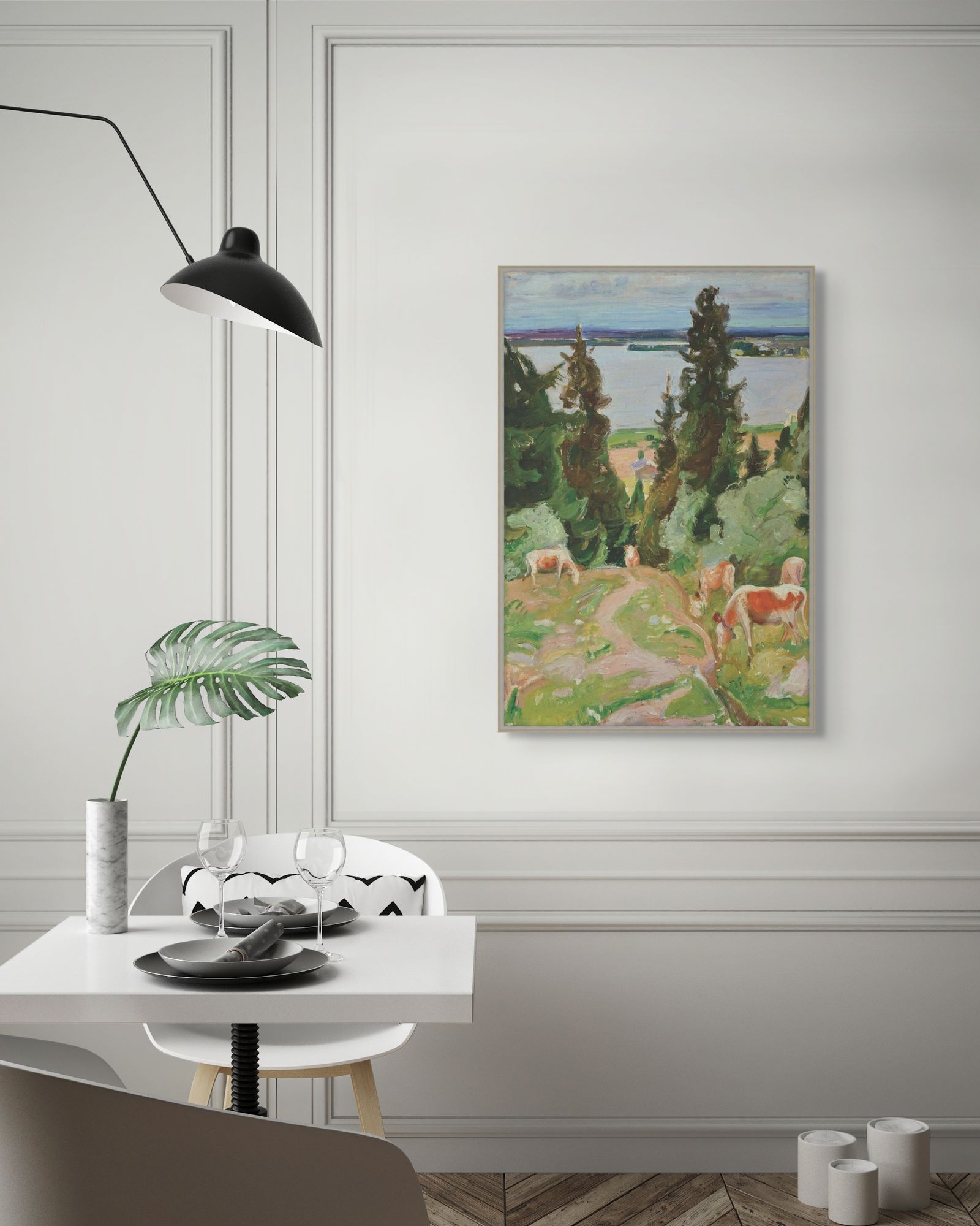 Hillside by the Water 1