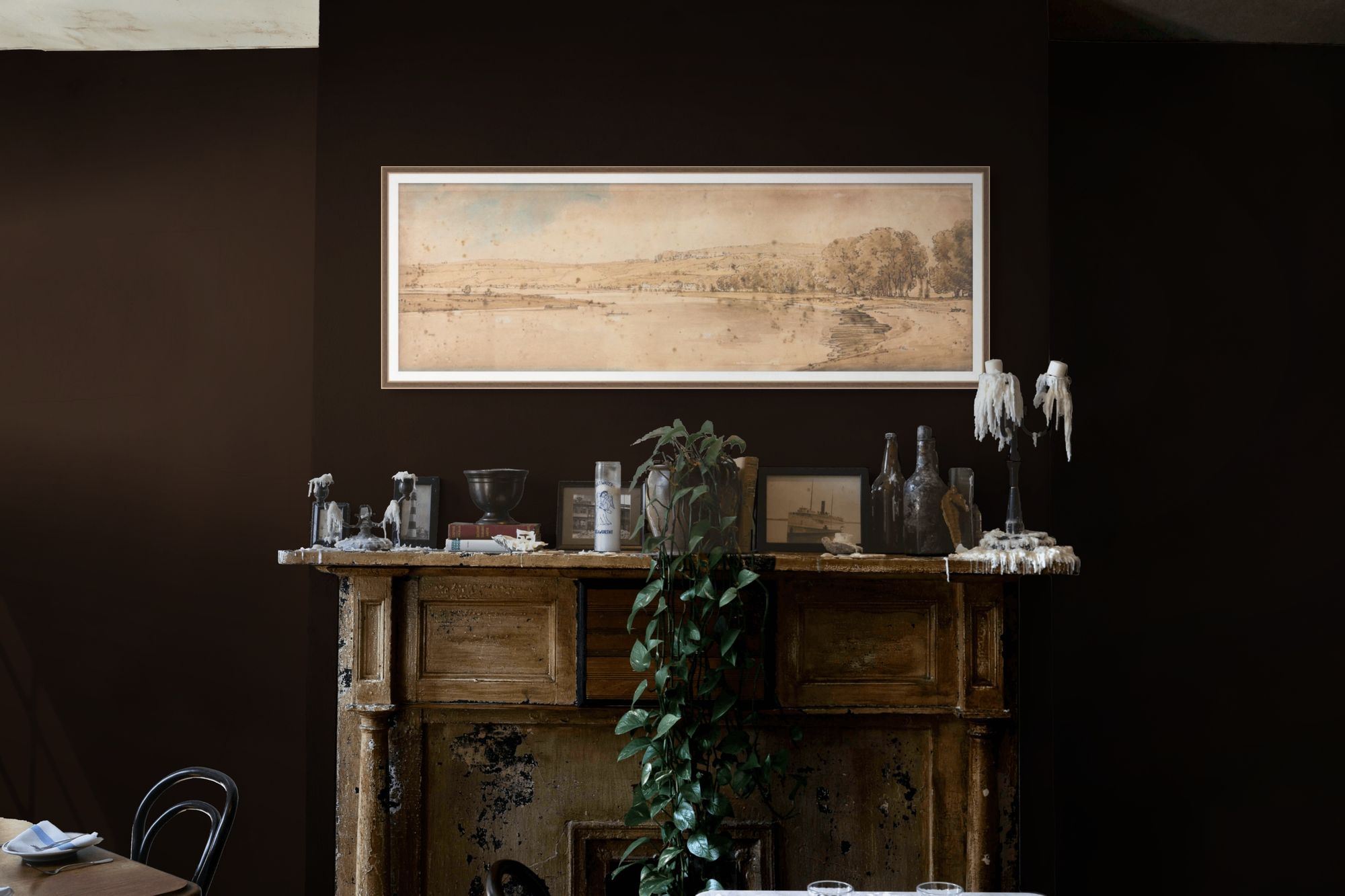 Paysage 1 in a room
