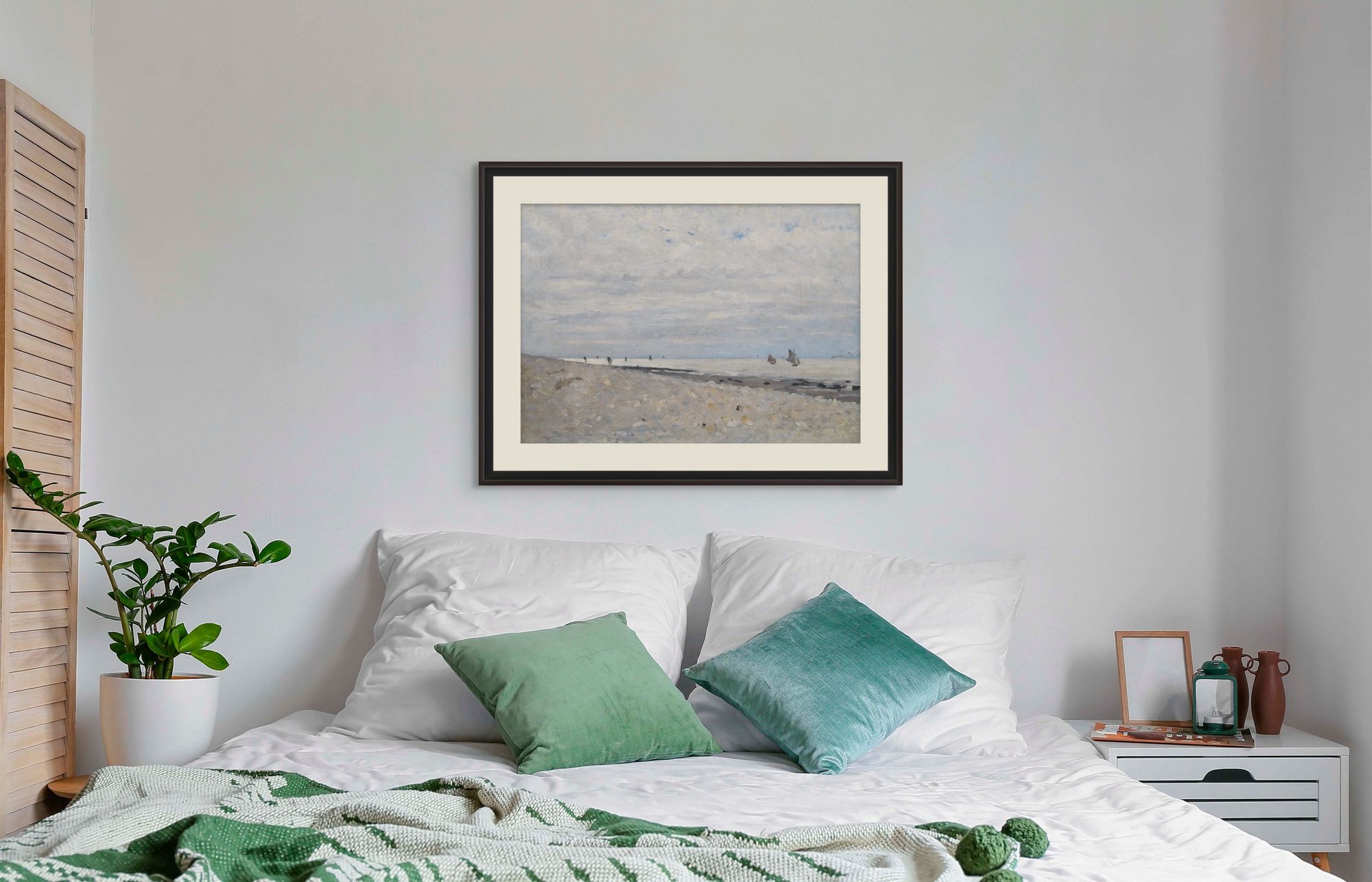 Somber Sea Breeze 1 in a room