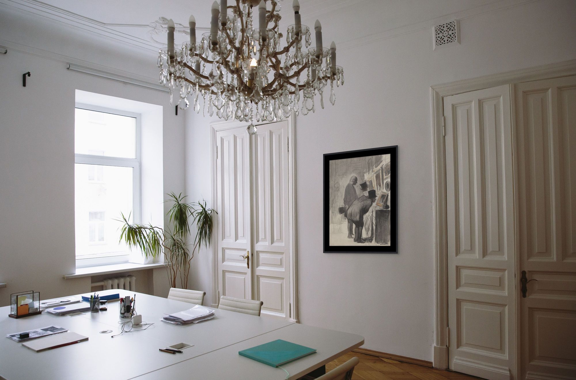 The Exhibit 1 in a room