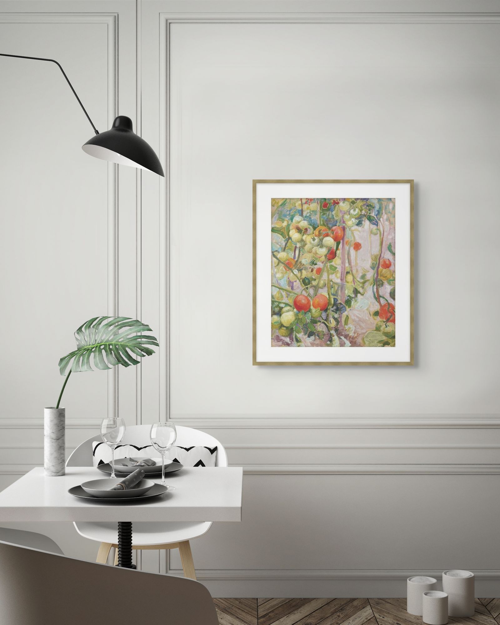 Tomato Plant 1 in a room