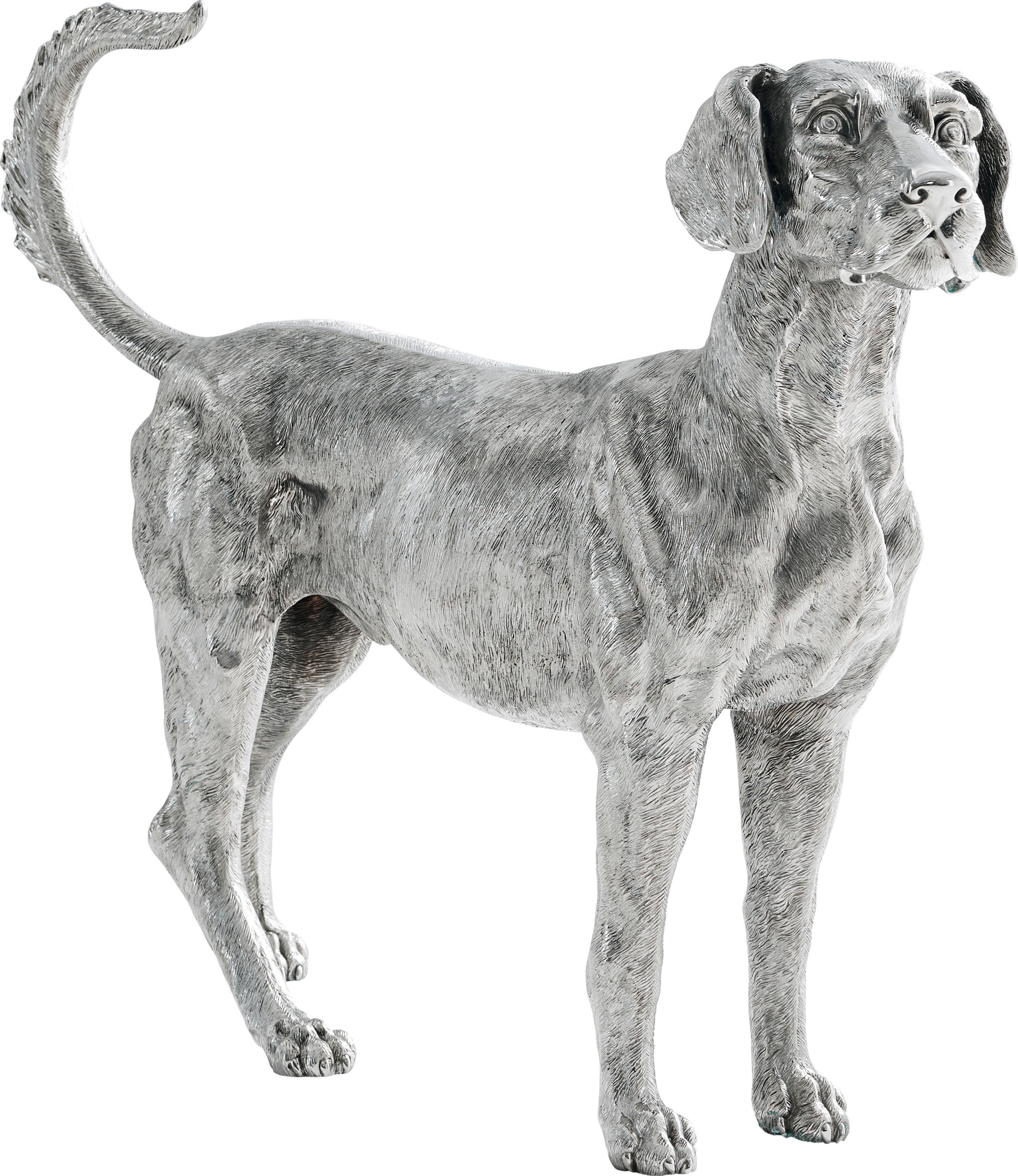 Forager Sculpture in Brass - Theodore Alexander